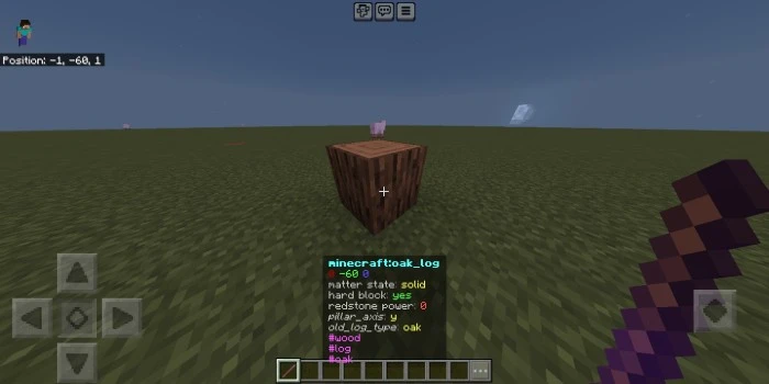 Debug Stick Addon (26.x, 1.21) – MCPE/Bedrock Mod — screenshot 1