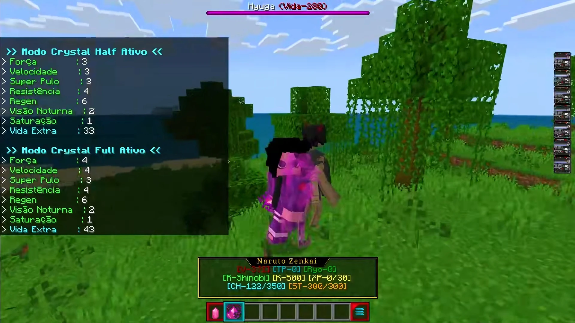 Naruto Zenkai Addon (26.x, 1.21) – MCPE/Bedrock — screenshot 4