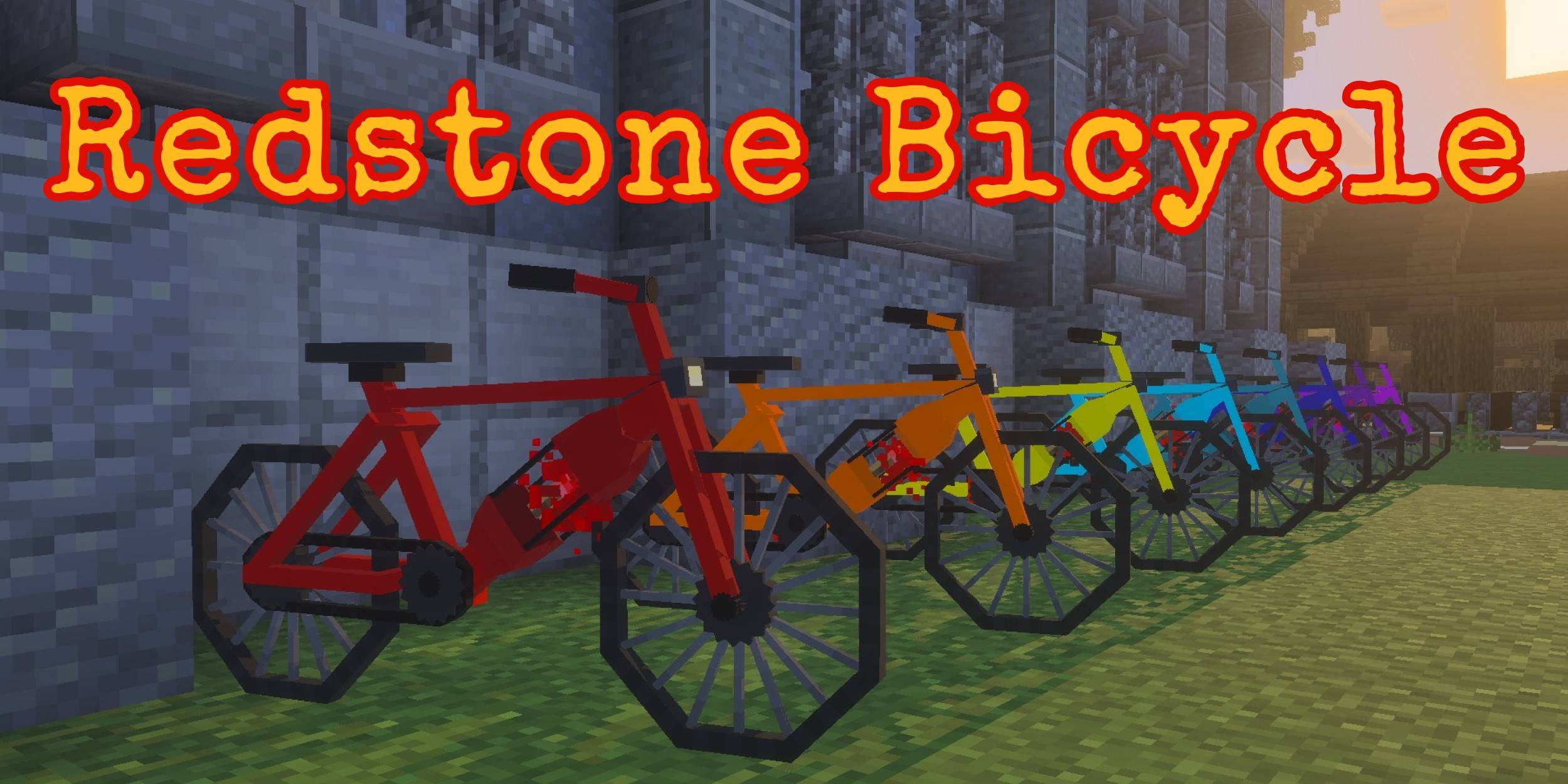 Redstone Bicycle Addon (26.x, 1.21) – MCPE/Bedrock
