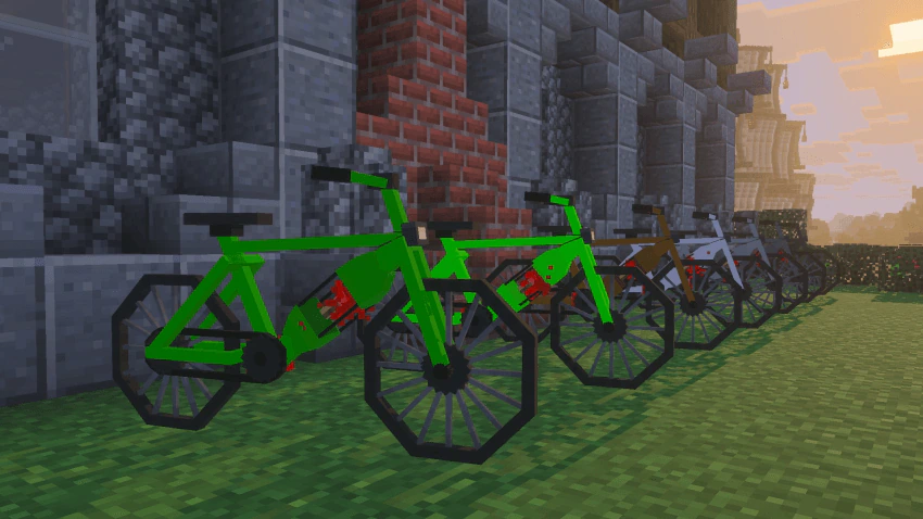 Redstone Bicycle Addon (26.x, 1.21) – MCPE/Bedrock — screenshot 2