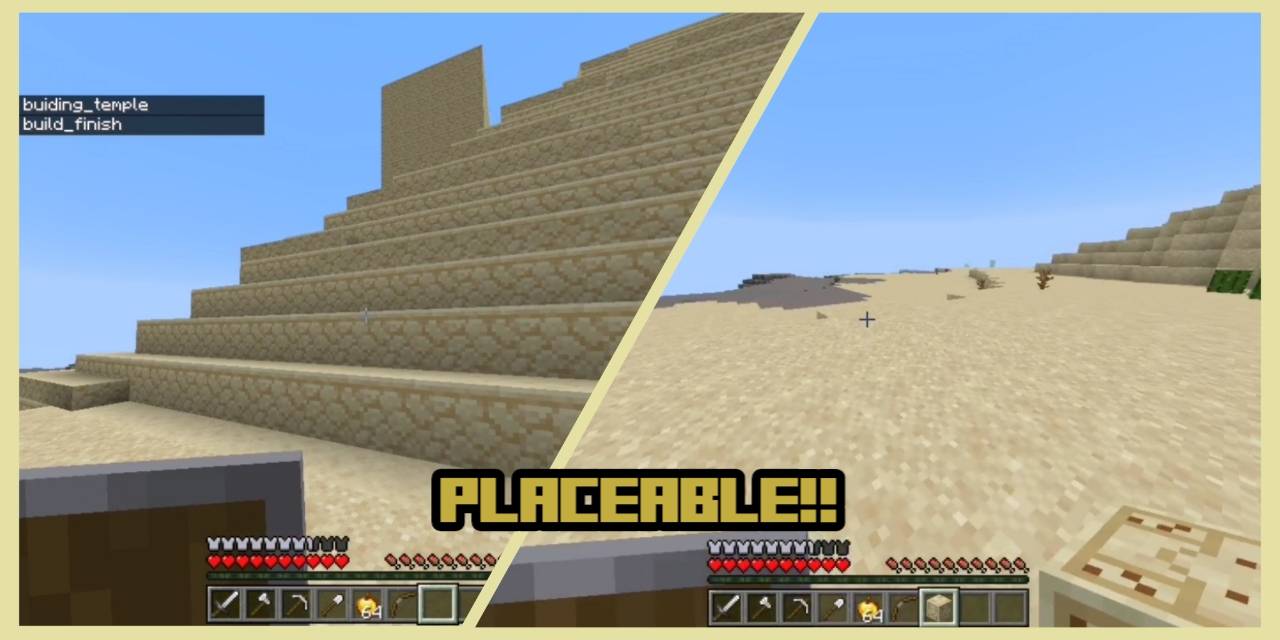 Flappyguy's Better Desert Temple Addon (26.x, 1.21) – MCPE/Bedrock Mod — screenshot 1