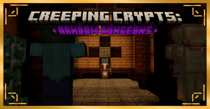 Creeping Crypts: Random Dungeons Addon (26.x, 1.21) – MCPE/Bedrock Mod