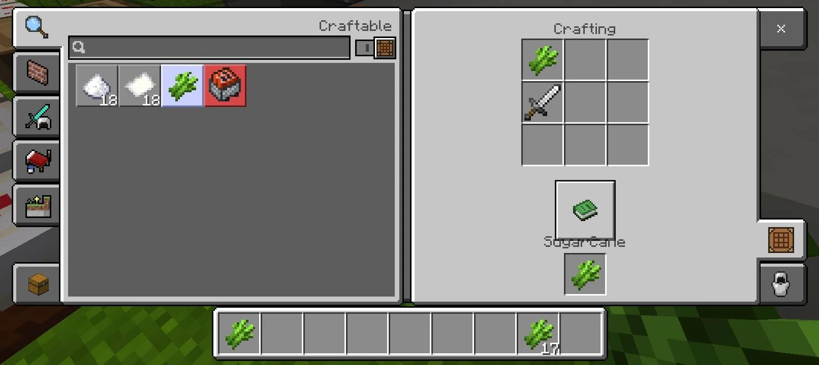 Eatable SugarCane Addon (1.21) – MCPE/Bedrock — screenshot 2