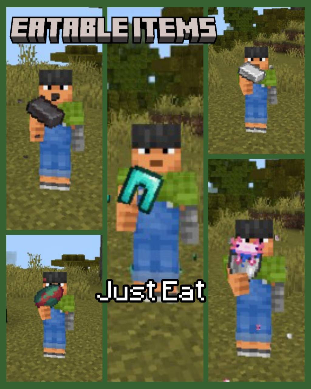 Eatable Items Addon (26.x, 1.21) – MCPE/Bedrock Mod — screenshot 5
