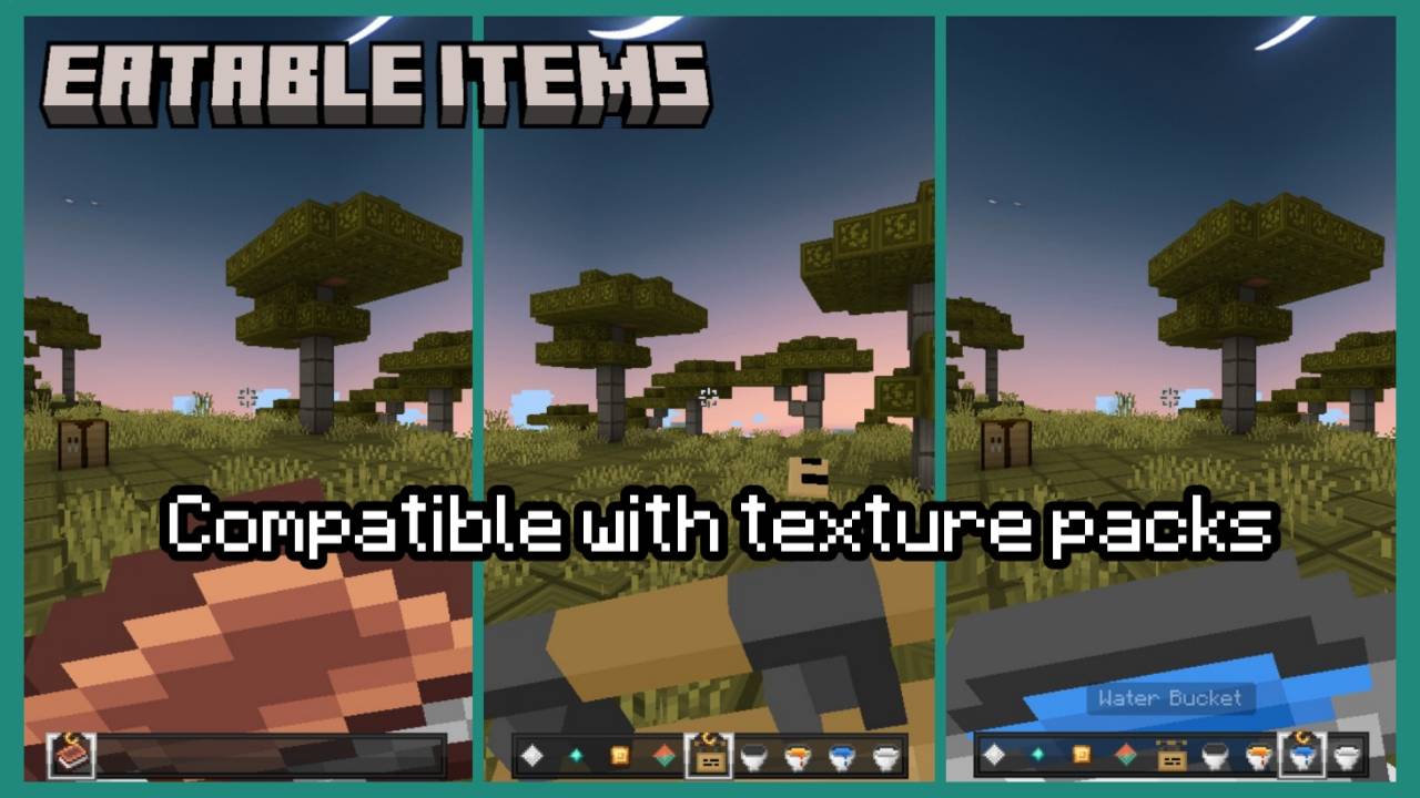 Eatable Items Addon (26.x, 1.21) – MCPE/Bedrock Mod — screenshot 6
