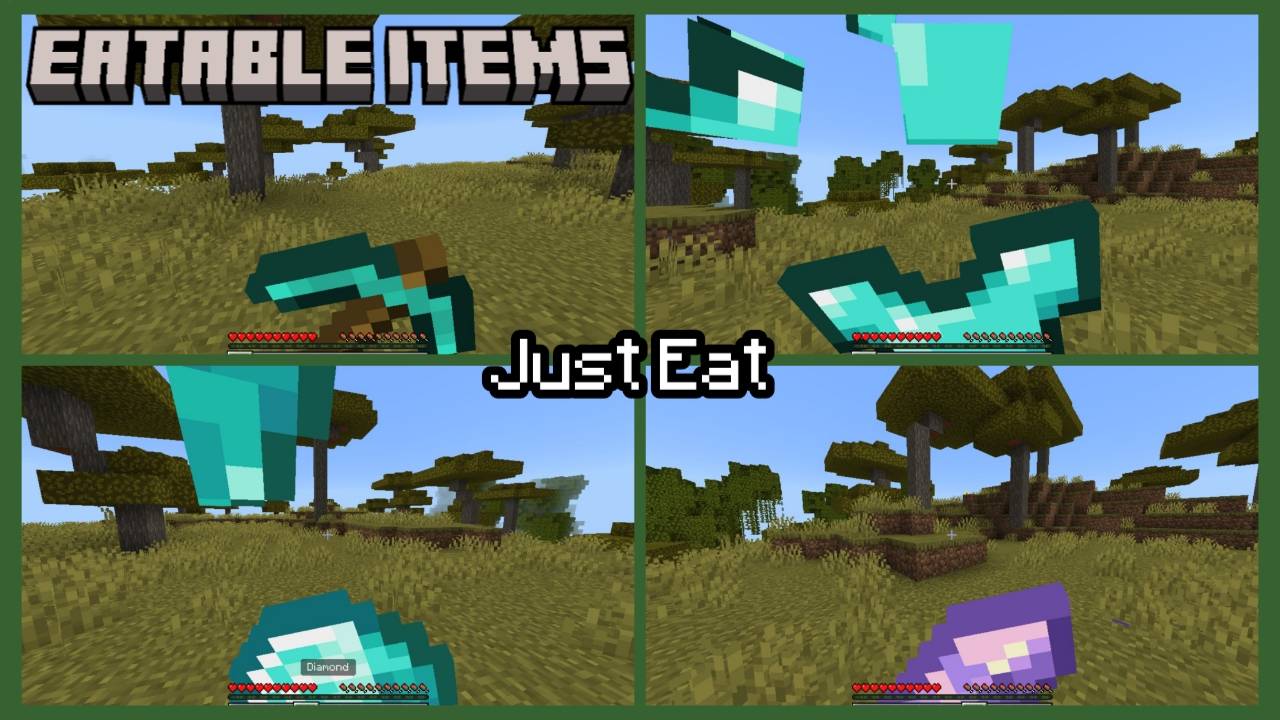 Eatable Items Addon (26.x, 1.21) – MCPE/Bedrock Mod — screenshot 7
