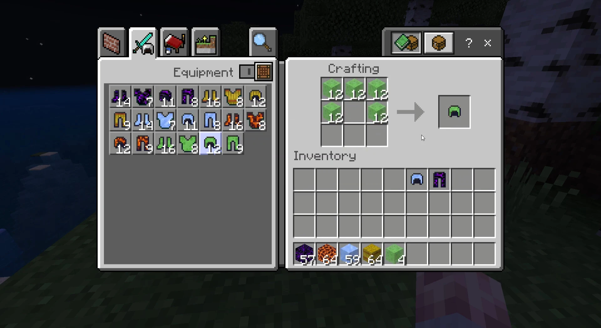 Block Armor Addon (26.x, 1.21) – MCPE/Bedrock Mod — screenshot 3