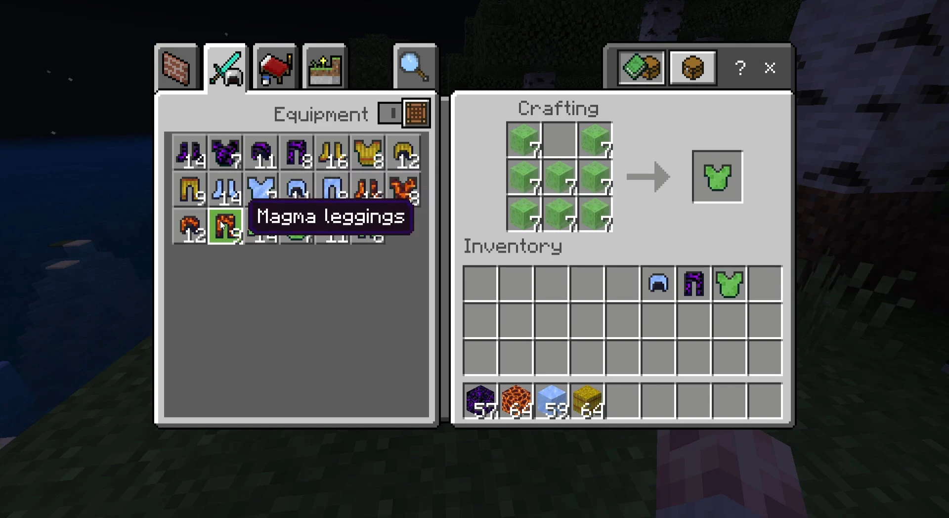Block Armor Addon (26.x, 1.21) – MCPE/Bedrock Mod — screenshot 4