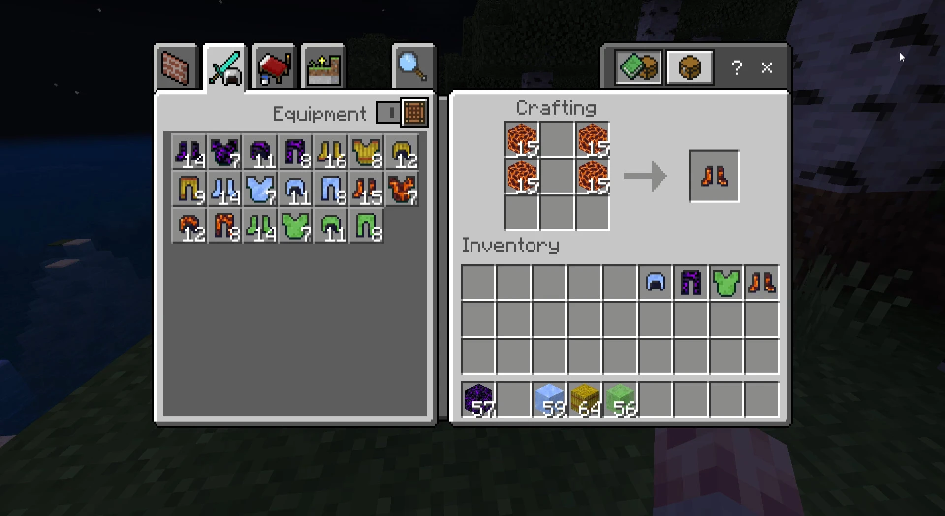 Block Armor Addon (26.x, 1.21) – MCPE/Bedrock Mod — screenshot 5