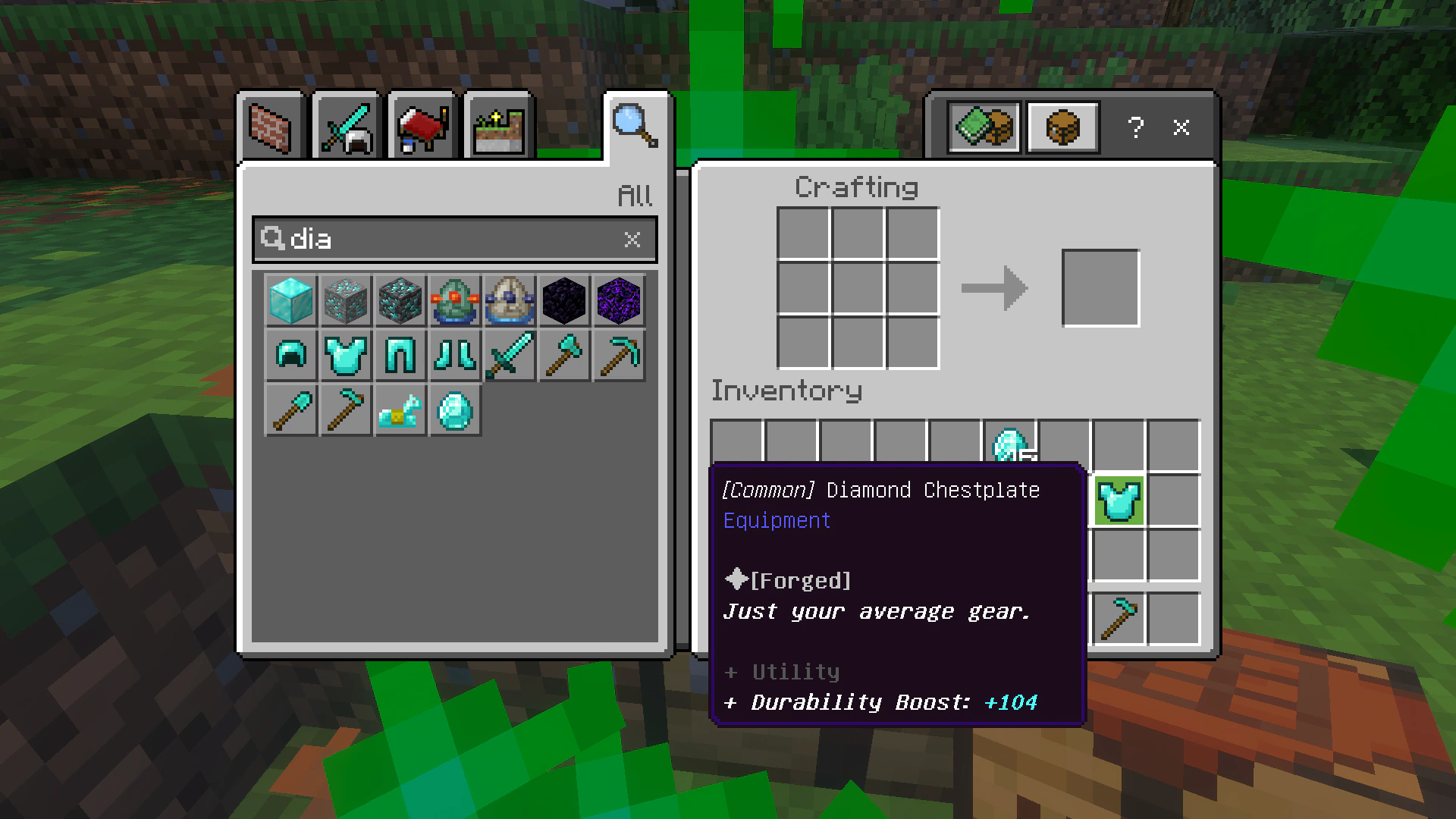 RarityForge Addon (26.x, 1.21) – MCPE/Bedrock Mod — screenshot 4