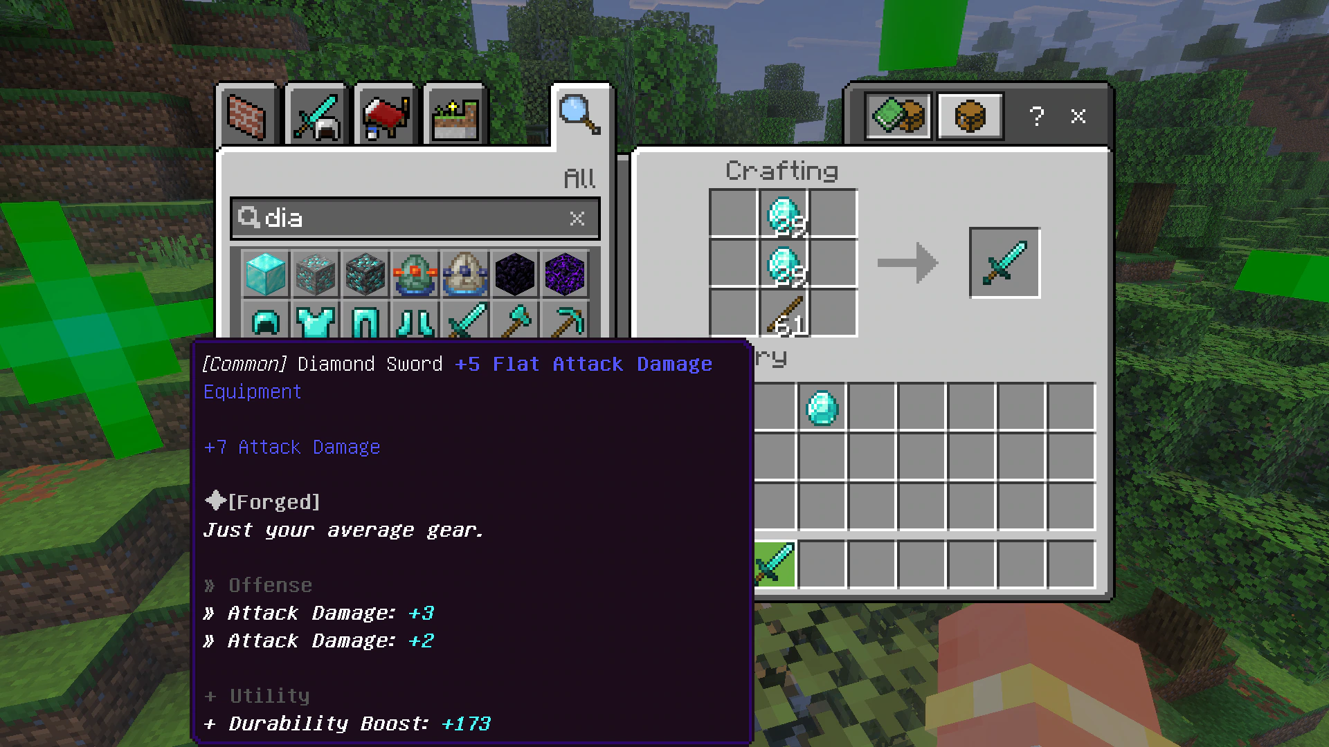 RarityForge Addon (26.x, 1.21) – MCPE/Bedrock Mod — screenshot 8