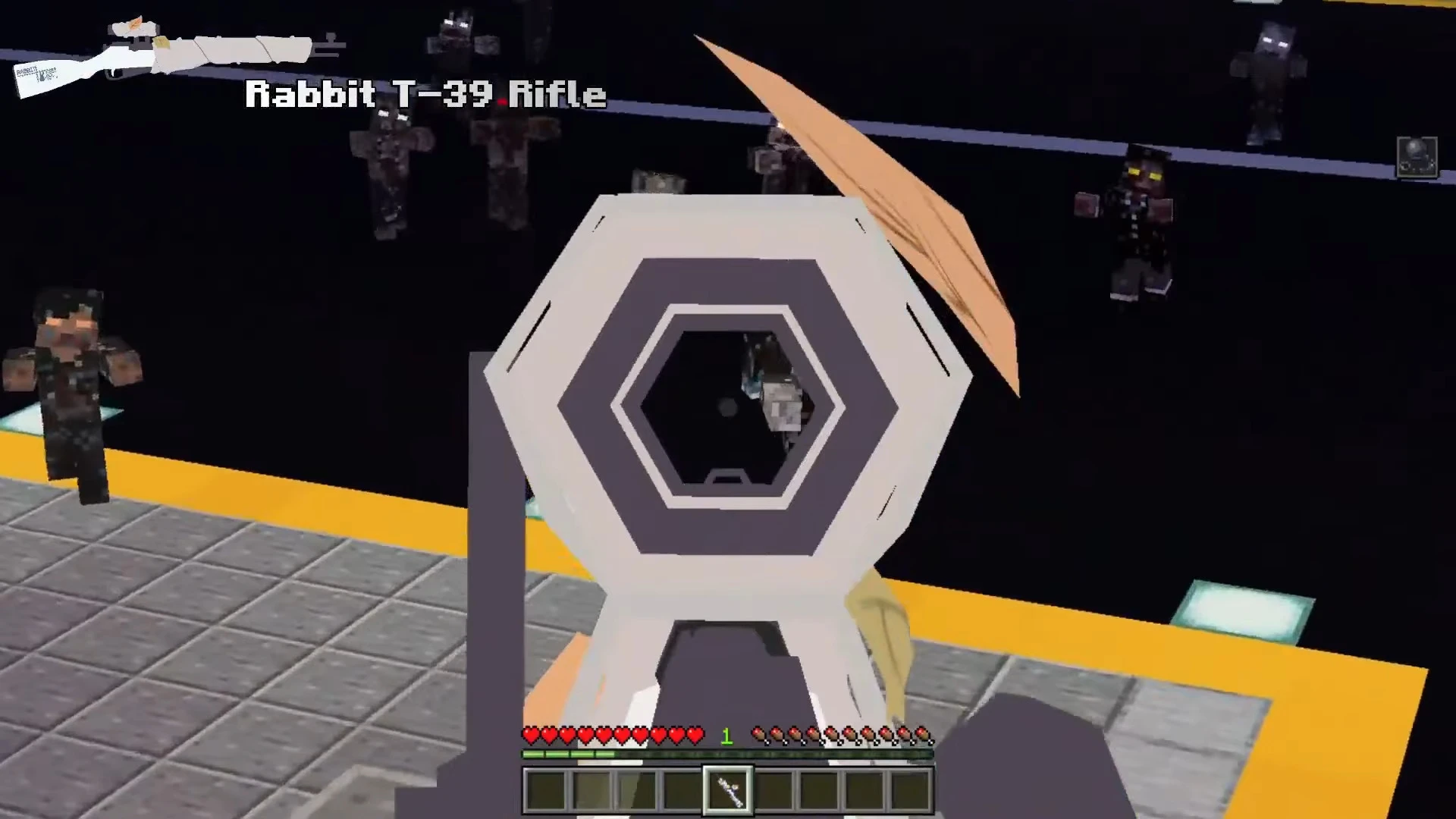 Blue Archive Legacy Addon (26.x, 1.21) – MCPE/Bedrock Futuristic Guns Mod — screenshot 1