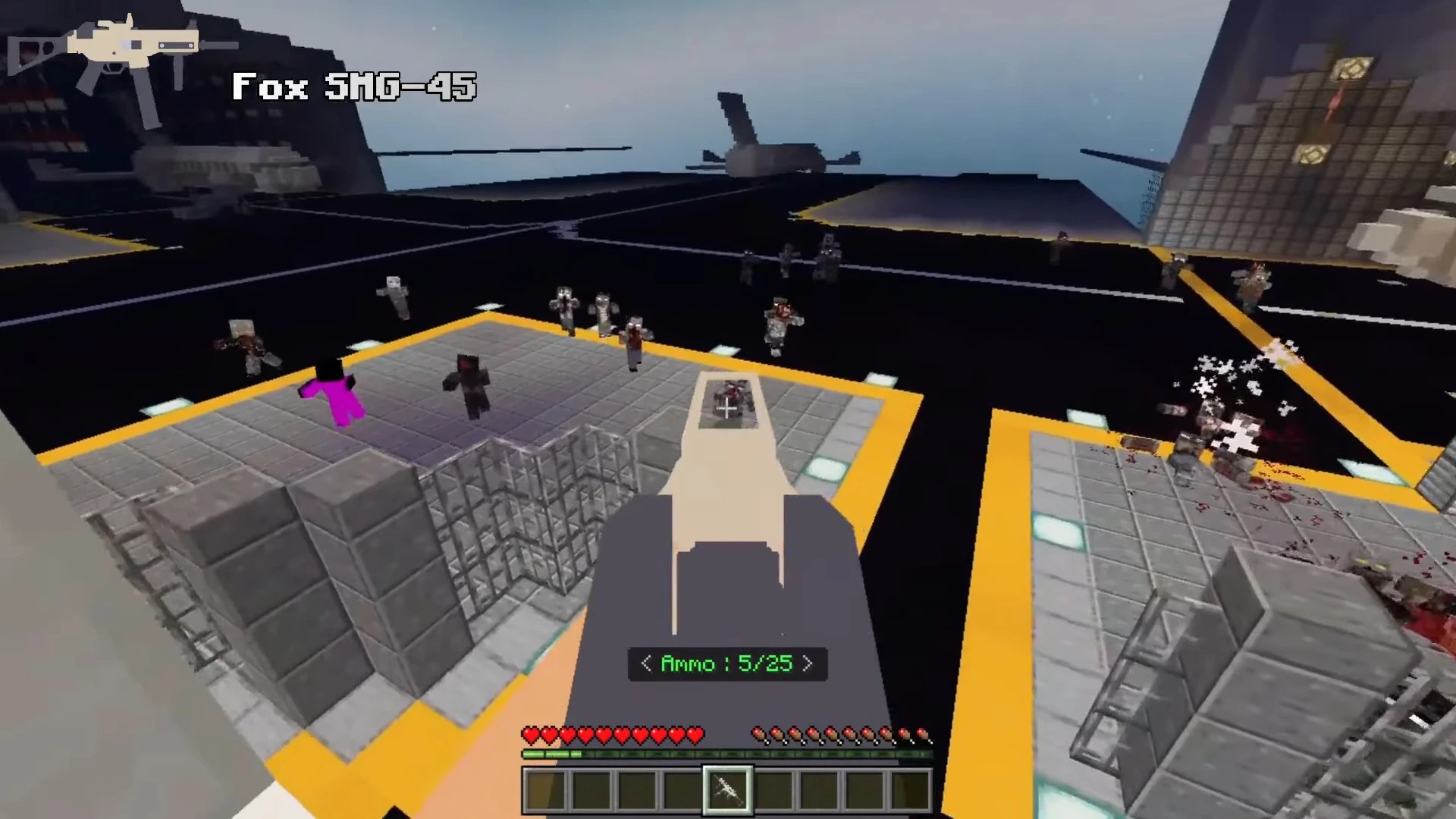 Blue Archive Legacy Addon (26.x, 1.21) – MCPE/Bedrock Futuristic Guns Mod — screenshot 2