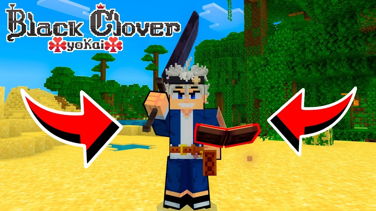 Black Clover Yokai Addon (26.x, 1.21) – MCPE/Bedrock Mod