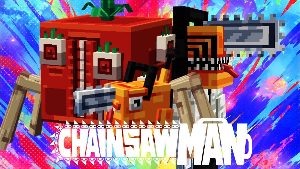 Chainsaw Man Addon (26.x, 1.21) – MCPE/Bedrock Mod