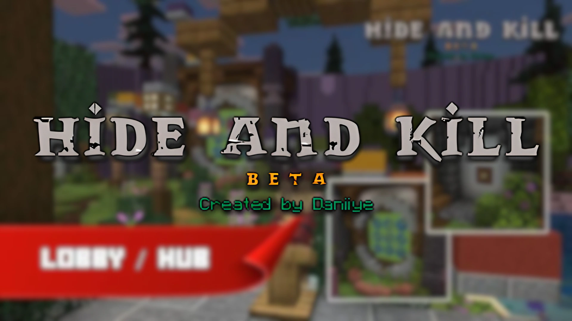 Hide and Kill Map (1.21) – MCPE/Bedrock