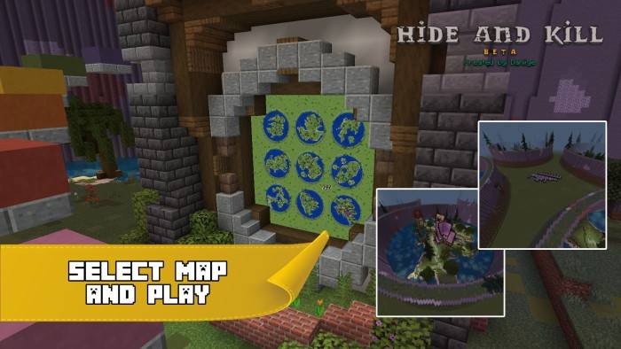 Hide and Kill Map (1.21) – MCPE/Bedrock — screenshot 3