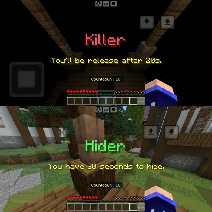 Hide and Kill Map (1.21) – MCPE/Bedrock — screenshot 4