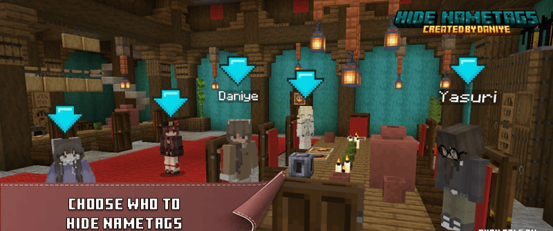 Hide Nametags Addon (26.x, 1.21) – MCPE/Bedrock — screenshot 2