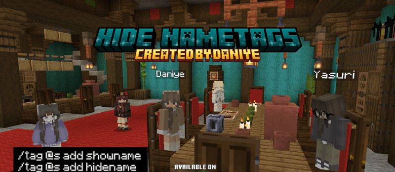 Hide Nametags Addon (26.x, 1.21) – MCPE/Bedrock — screenshot 3