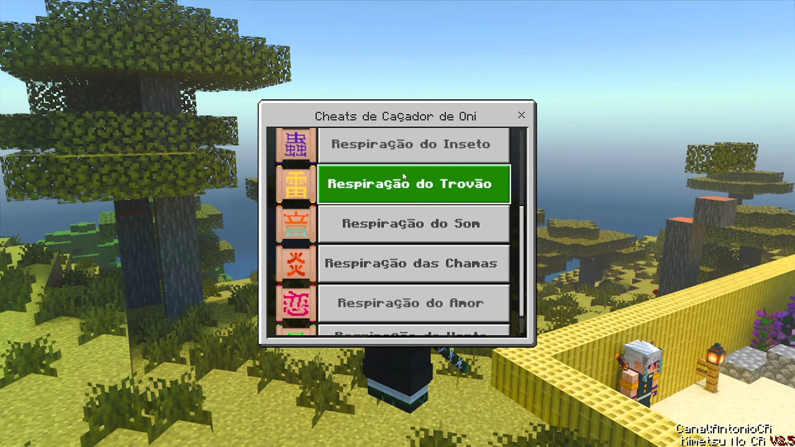Kimetsu No CR Addon (26.x, 1.21) – MCPE/Bedrock Demon Slayer Mod — screenshot 2