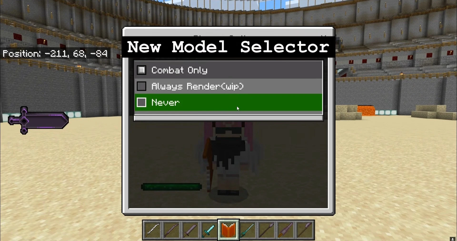 Minced Combat Addon (26.x, 1.21) – MCPE/Bedrock — screenshot 3