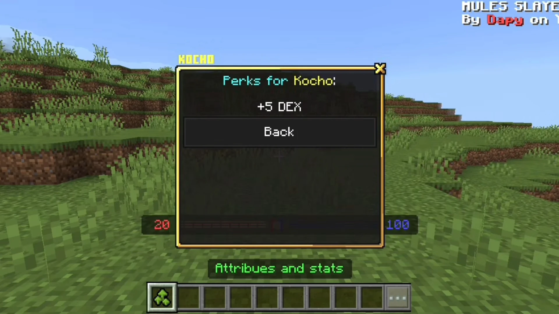 Mules Slayer Addon (26.x, 1.21) – MCPE/Bedrock Demon Slayer Mod — screenshot 1