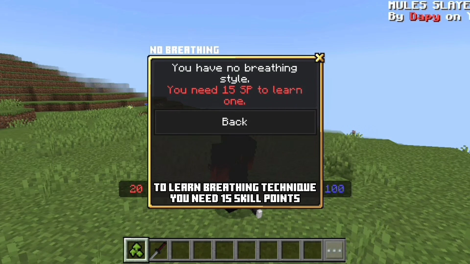 Mules Slayer Addon (26.x, 1.21) – MCPE/Bedrock Demon Slayer Mod — screenshot 2