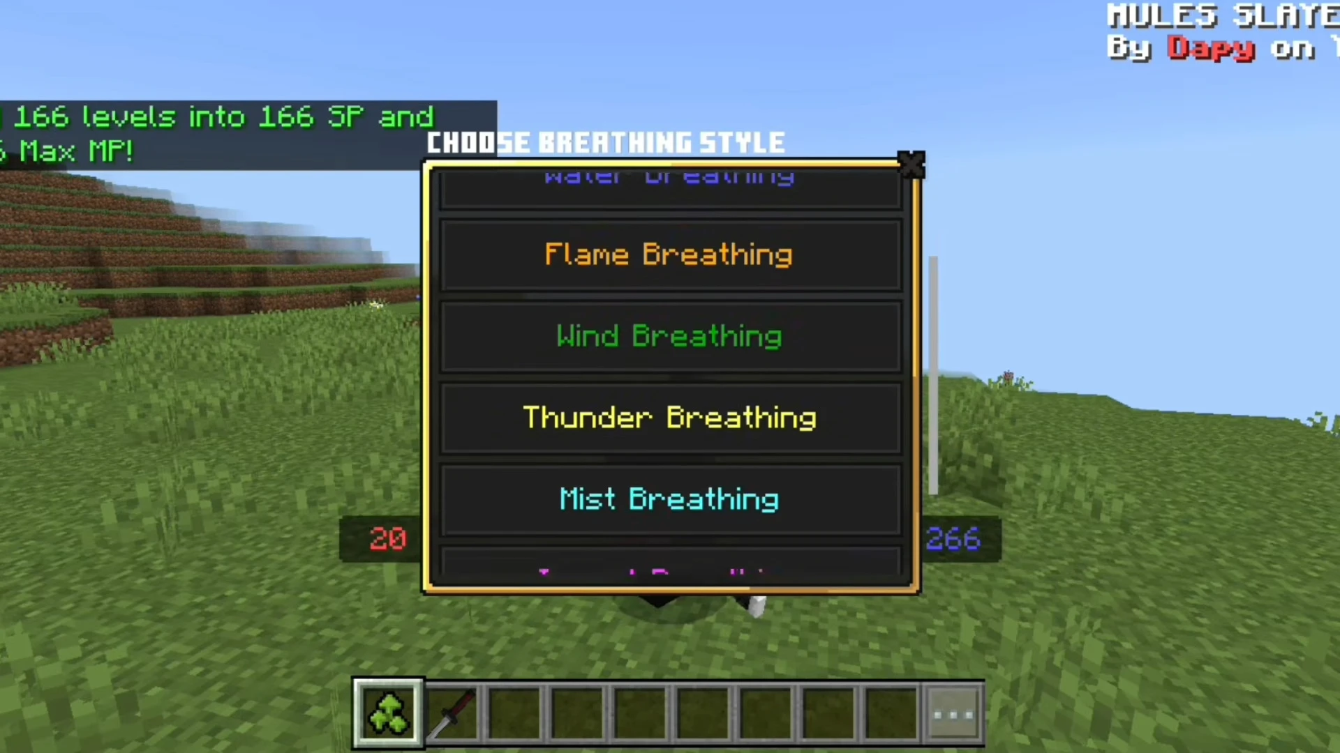 Mules Slayer Addon (26.x, 1.21) – MCPE/Bedrock Demon Slayer Mod — screenshot 3