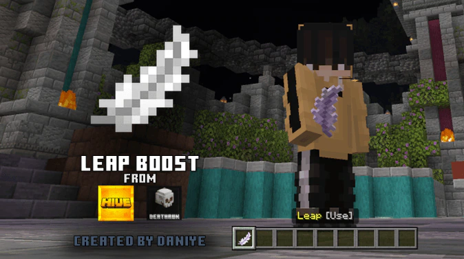 Leap Boost Addon (26.x, 1.21) – MCPE/Bedrock