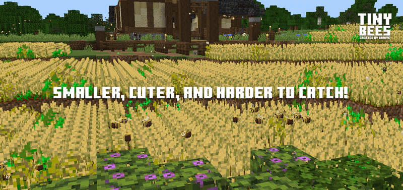 Tiny Bees Addon (26.x, 1.21) – MCPE/Bedrock — screenshot 2