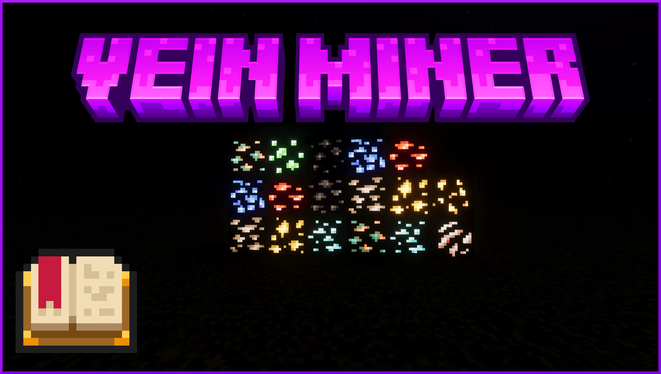 Stupid Simple Vein Miner Addon (26.x, 1.21) – MCPE/Bedrock