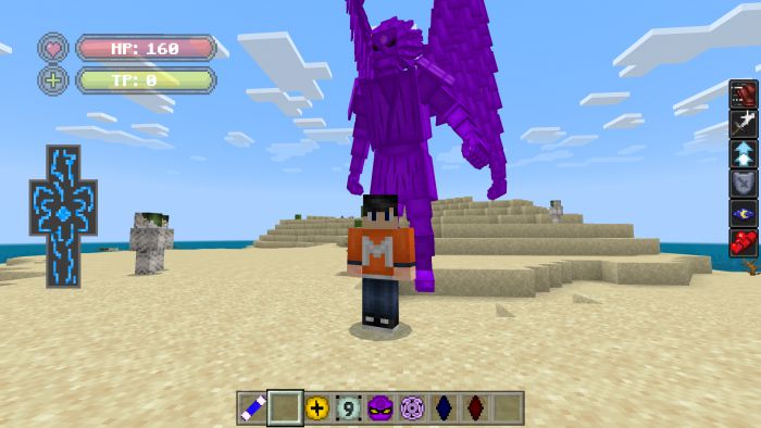Naruto Craft Addon (1.26, 1.21) – MCPE/Bedrock Mod — screenshot 1