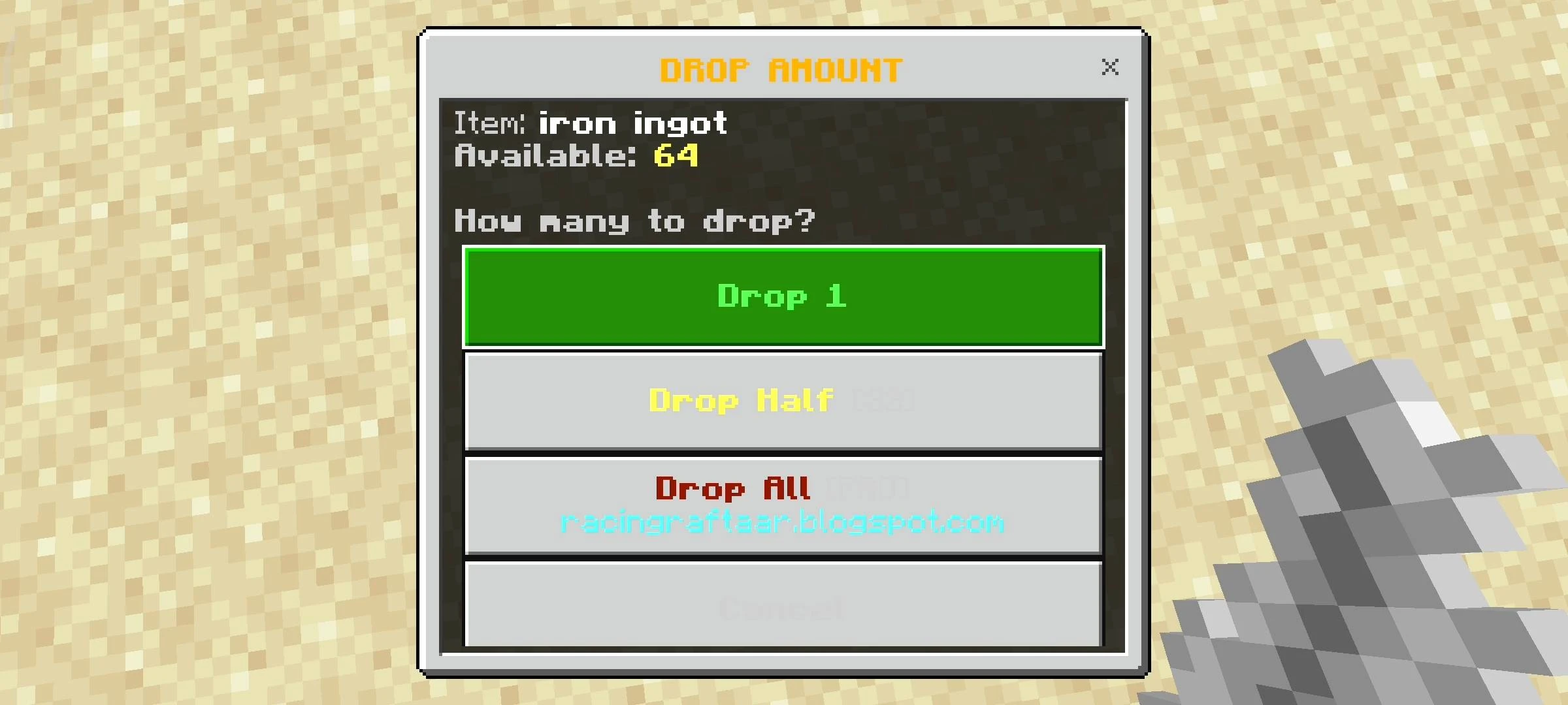 Instant Dropper Addon (26.x, 1.21) – MCPE/Bedrock Mod — screenshot 2