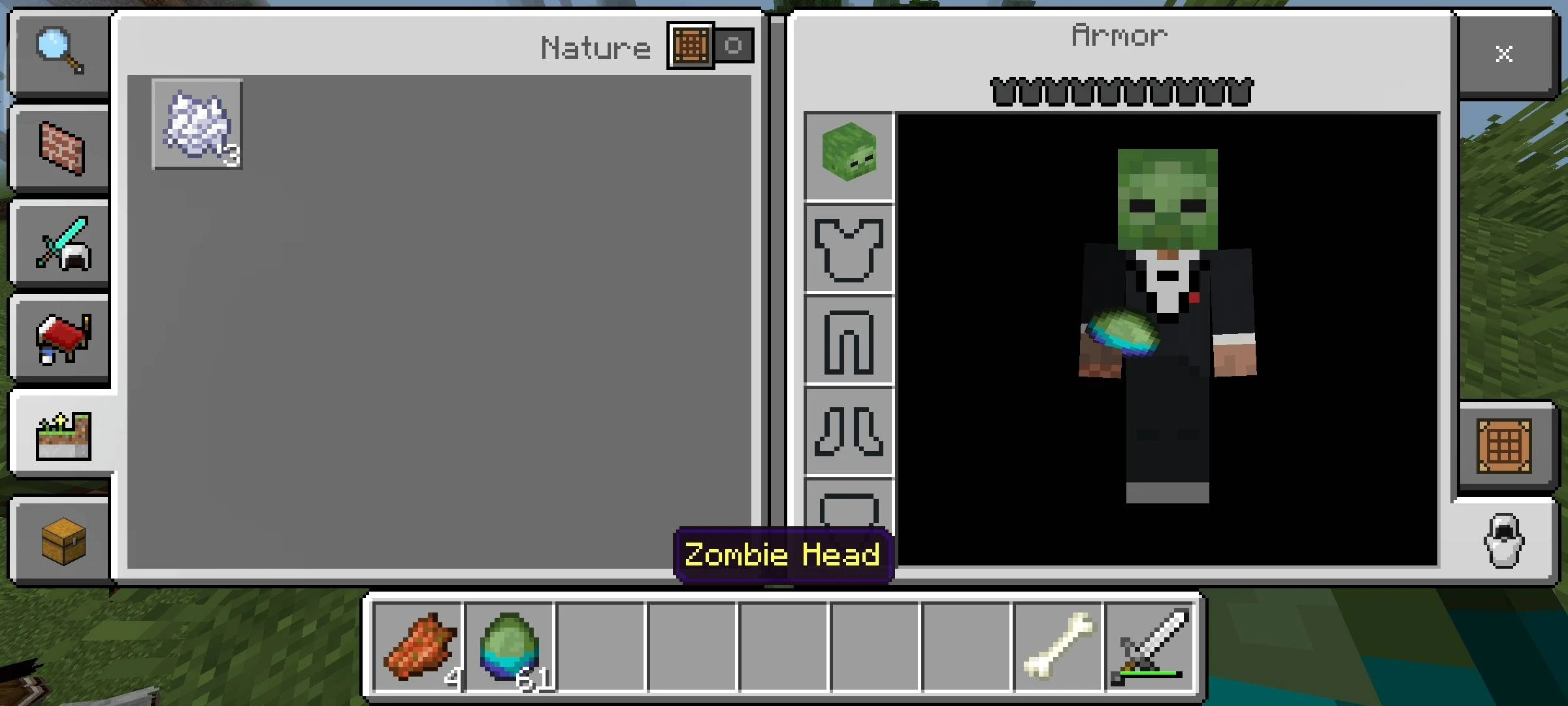 Skull Powers Addon (26.x, 1.21) – MCPE/Bedrock Mod — screenshot 1
