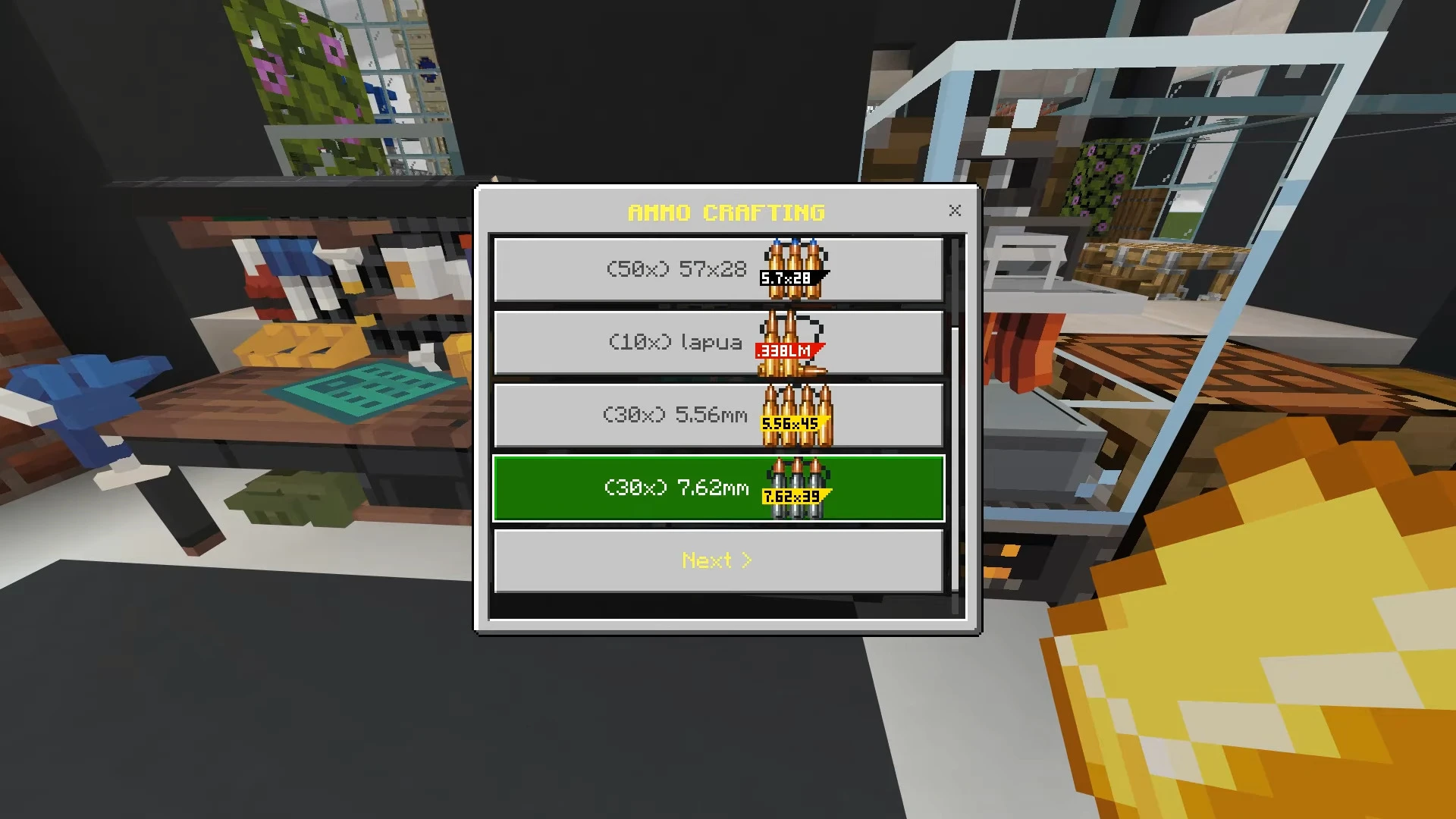 TACZ Golden Zero Addon (26.x, 1.21) – MCPE/Bedrock Mod — screenshot 1