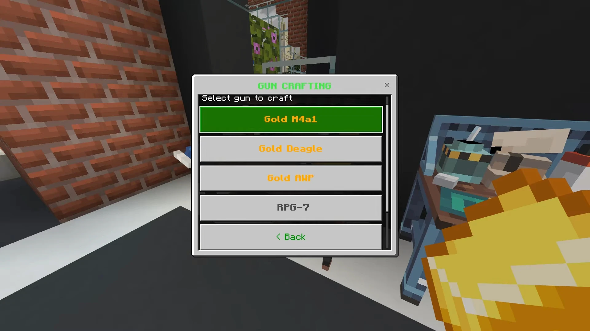 TACZ Golden Zero Addon (26.x, 1.21) – MCPE/Bedrock Mod — screenshot 2