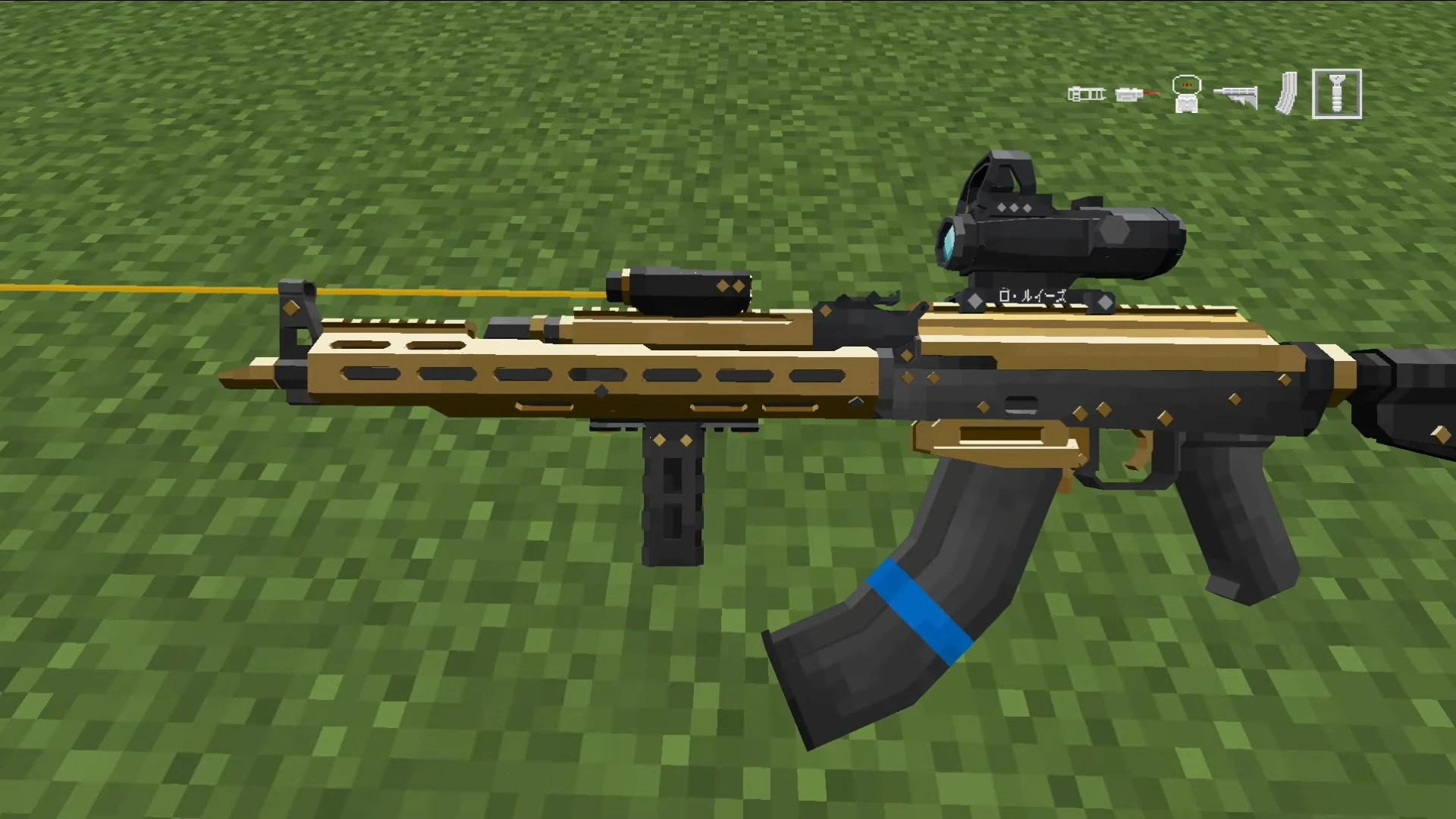 TACZ Golden Zero Addon (26.x, 1.21) – MCPE/Bedrock Mod — screenshot 7