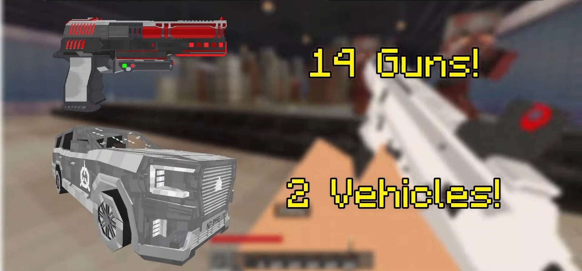 ACT ATLAS Gun Addon (26.x, 1.21) – MCPE/Bedrock 3D Military Guns Mod — screenshot 1