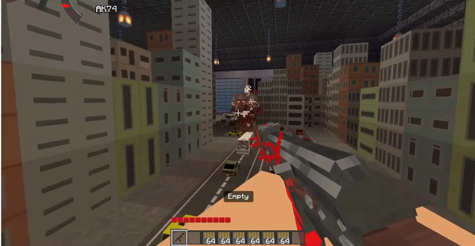ACT ATLAS Gun Addon (26.x, 1.21) – MCPE/Bedrock 3D Military Guns Mod — screenshot 2