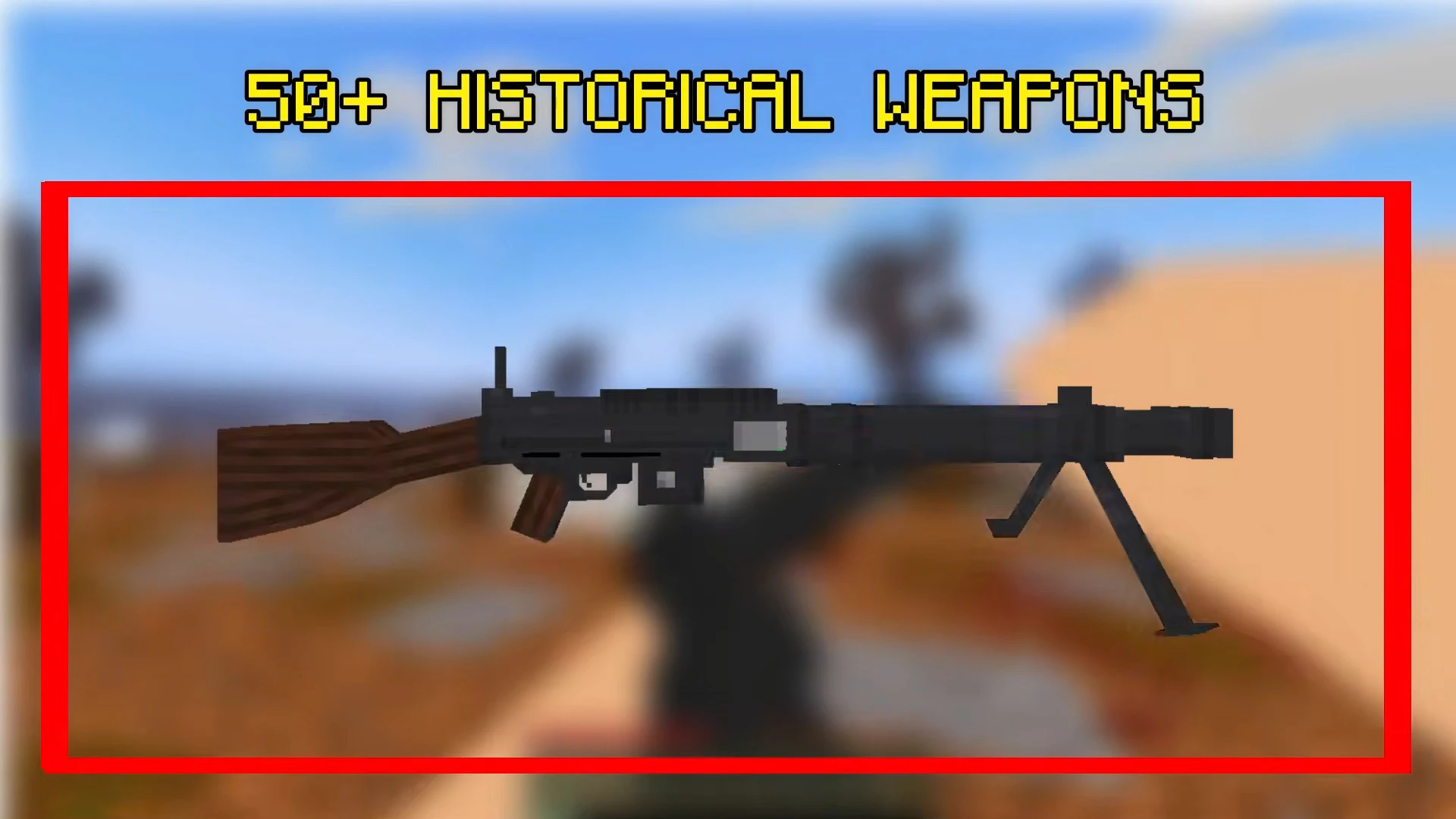 TWW The World Wars Addon (26.x, 1.21) – 3D Historical Guns — screenshot 2