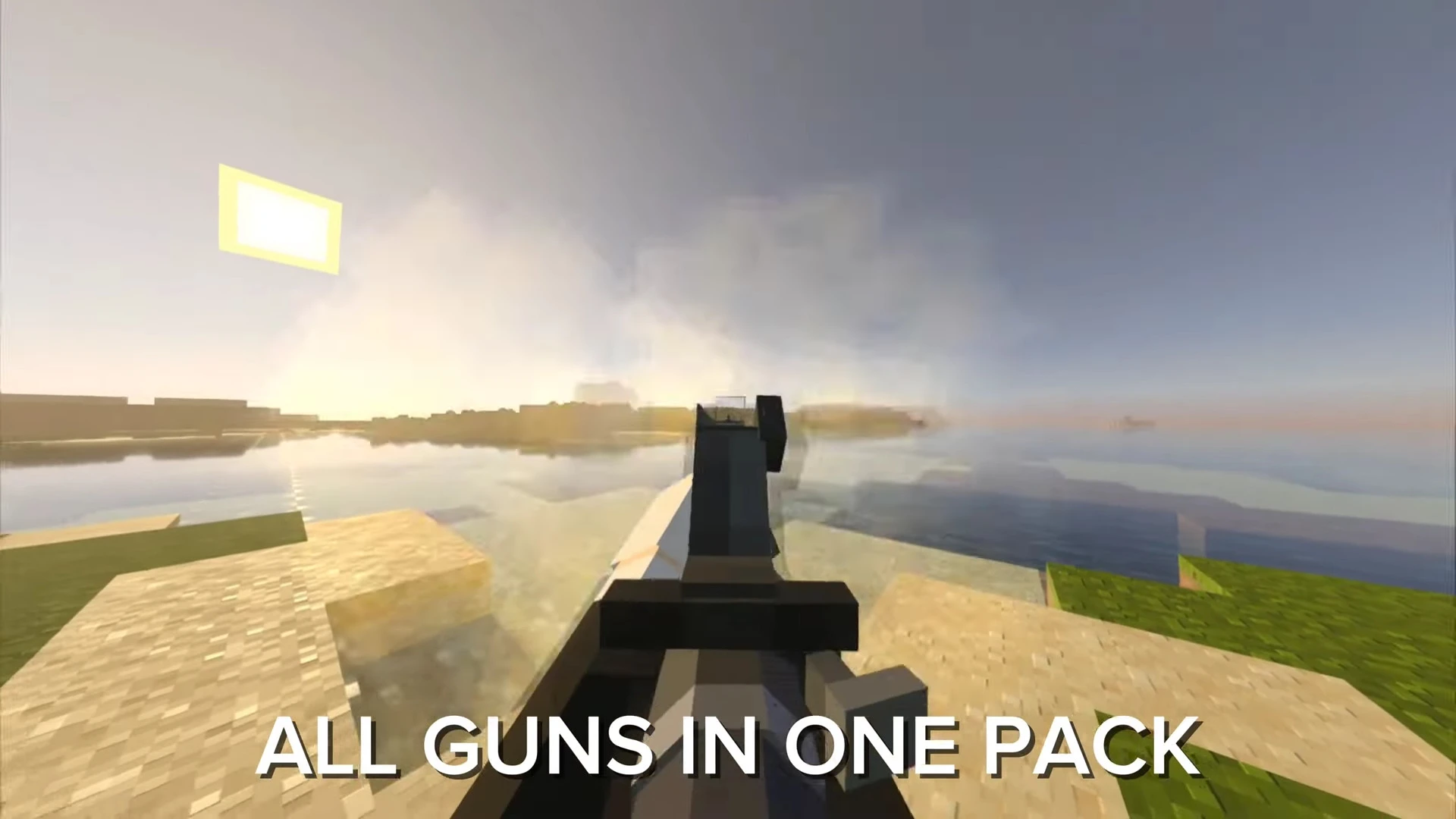 Gulf War Addon (26.x, 1.21) – MCPE/Bedrock 3D Guns Mod — screenshot 2