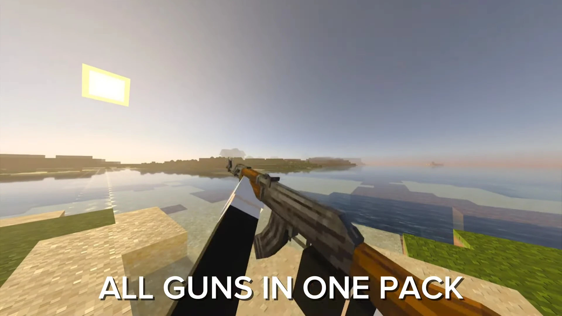 Gulf War Addon (26.x, 1.21) – MCPE/Bedrock 3D Guns Mod — screenshot 3