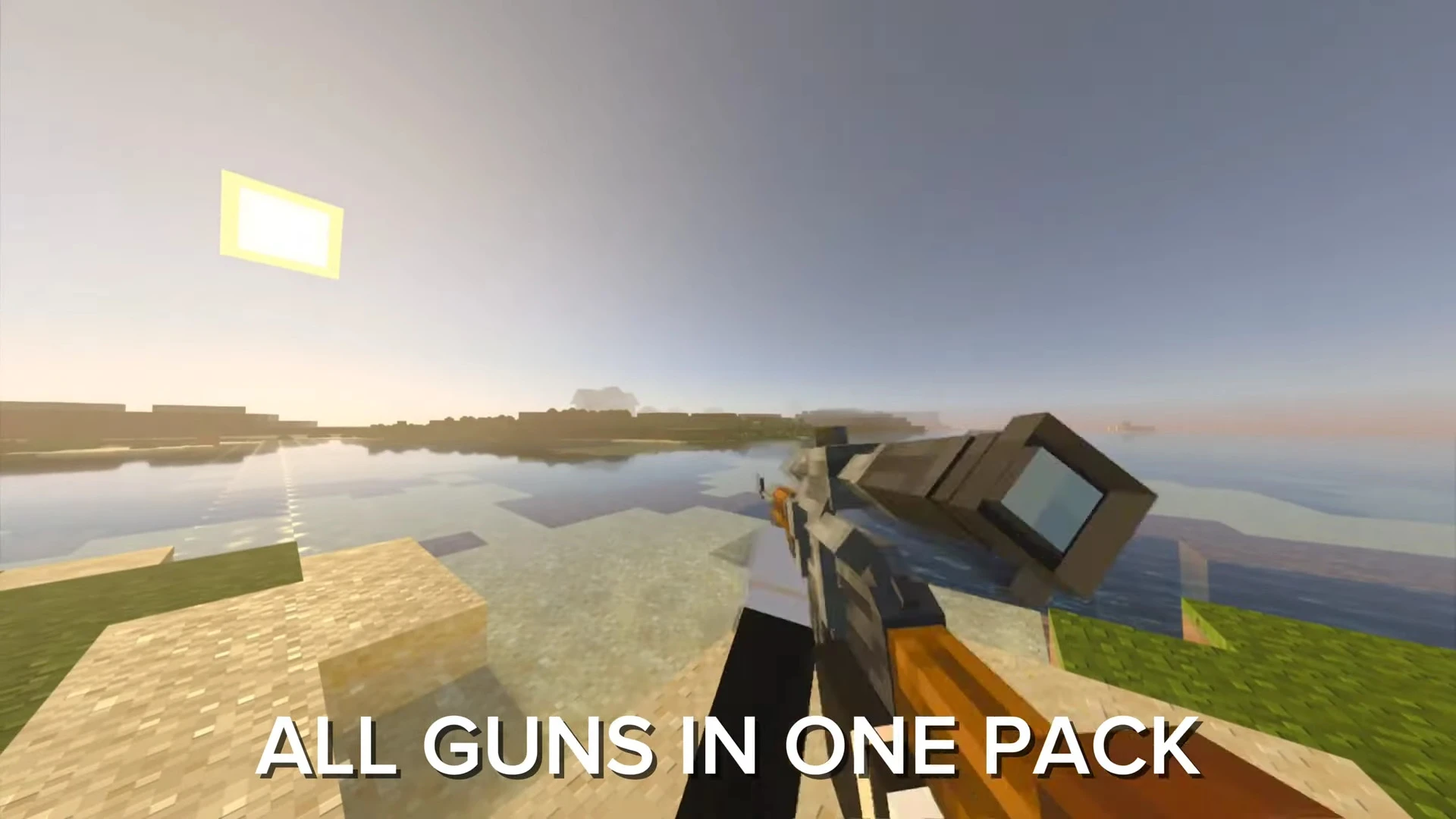 Gulf War Addon (26.x, 1.21) – MCPE/Bedrock 3D Guns Mod — screenshot 4