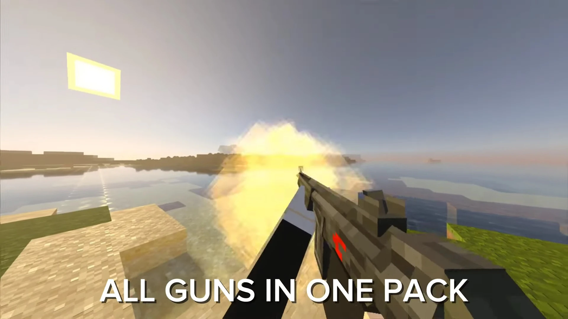 Gulf War Addon (26.x, 1.21) – MCPE/Bedrock 3D Guns Mod — screenshot 6