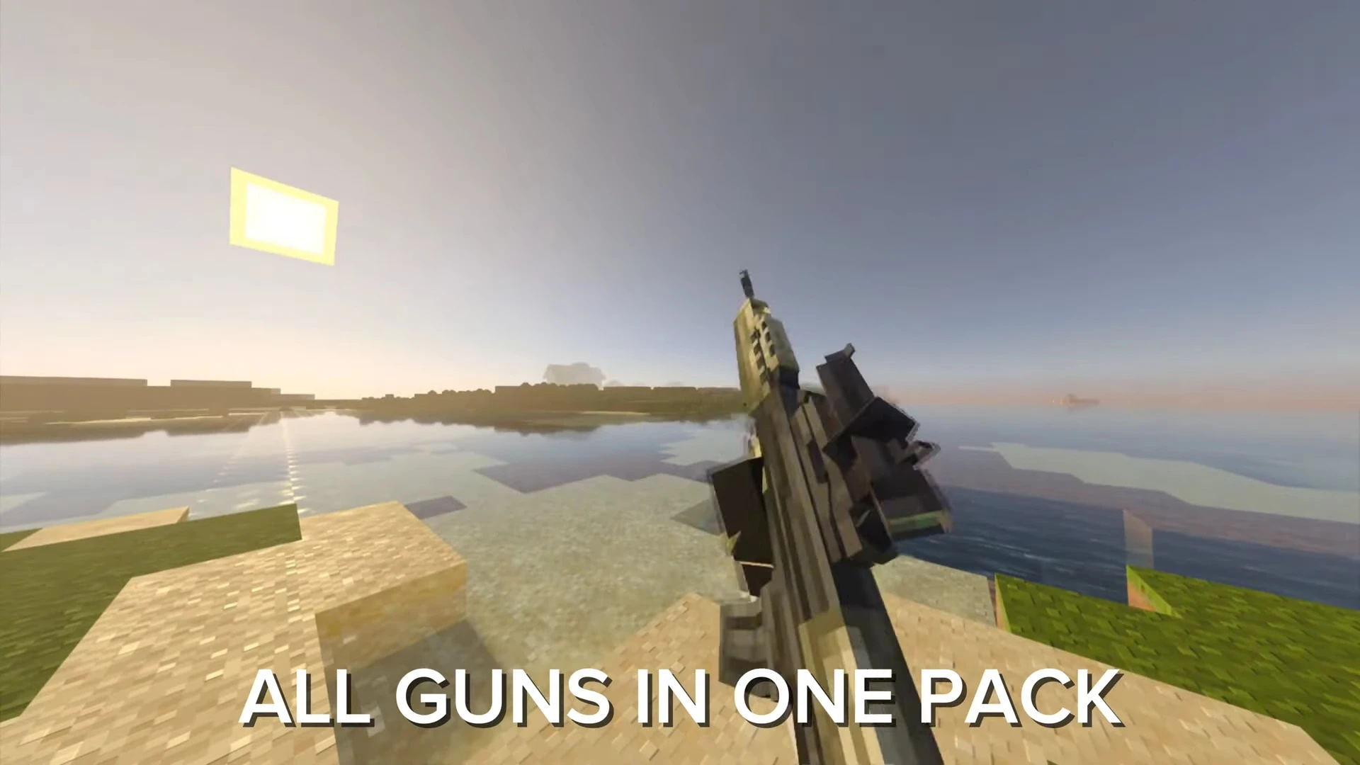 Gulf War Addon (26.x, 1.21) – MCPE/Bedrock 3D Guns Mod — screenshot 7