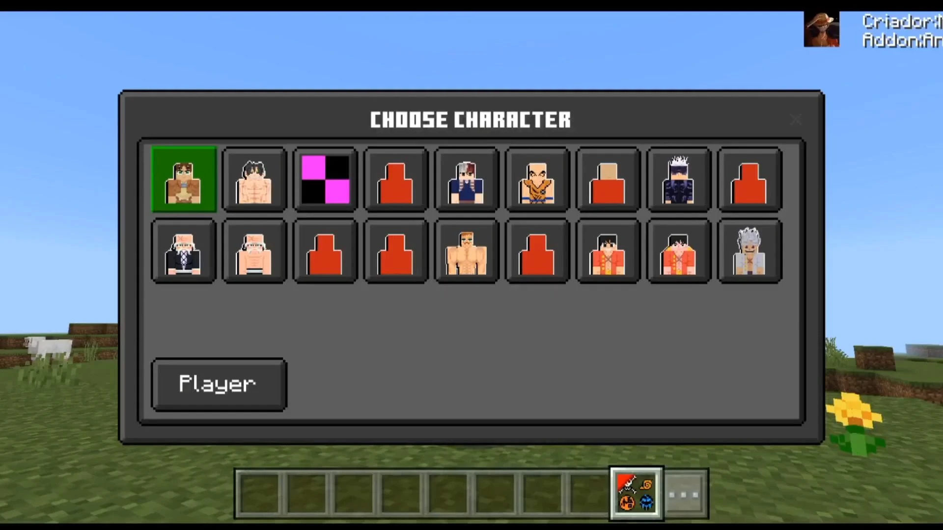 Animes WG Addon (1.21, 1.20) – MCPE/Bedrock Mod — screenshot 3
