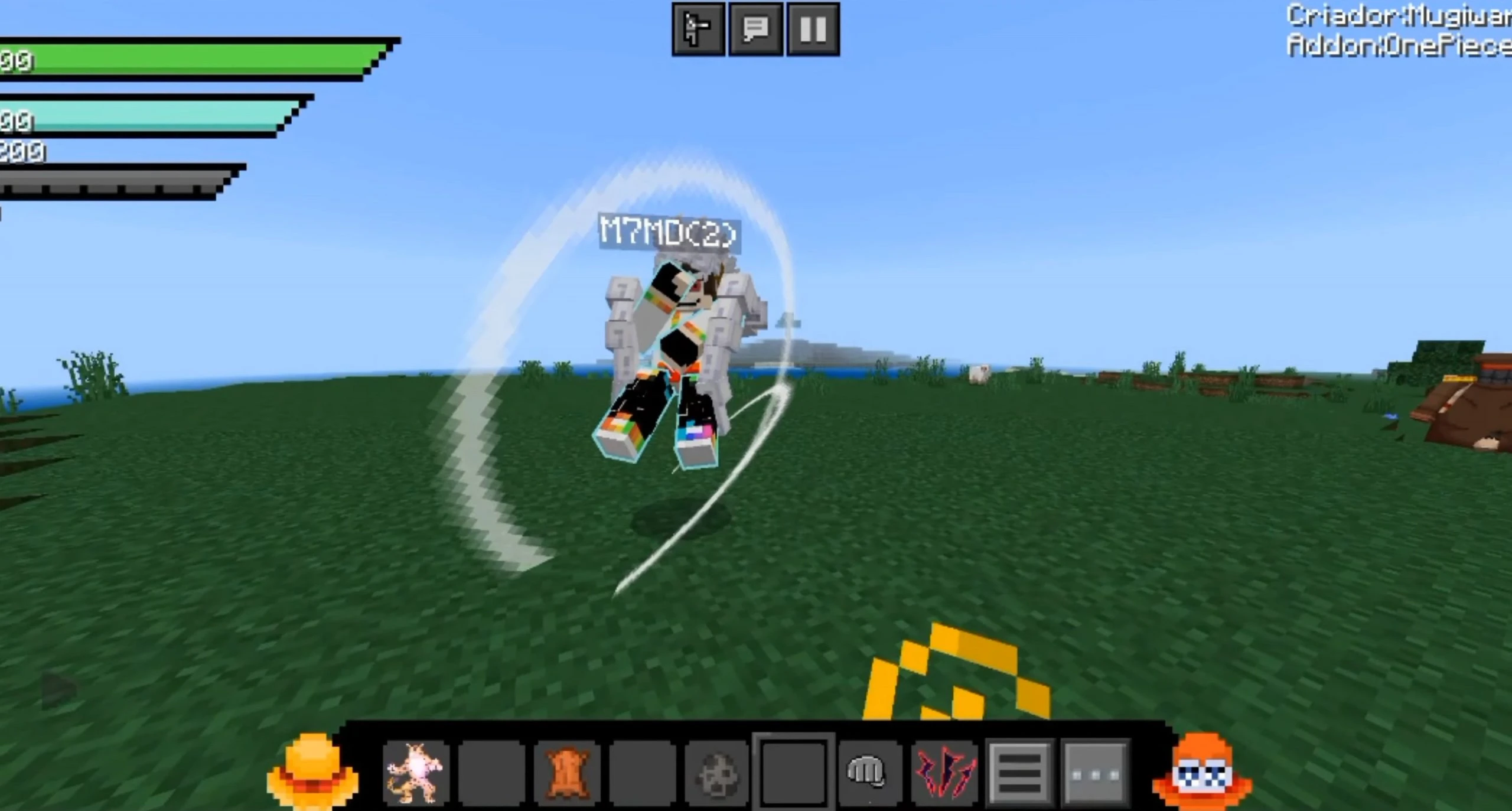 One Piece WG Addon (26.30+, 1.21) – MCPE/Bedrock Bloxfruit Mod — screenshot 7