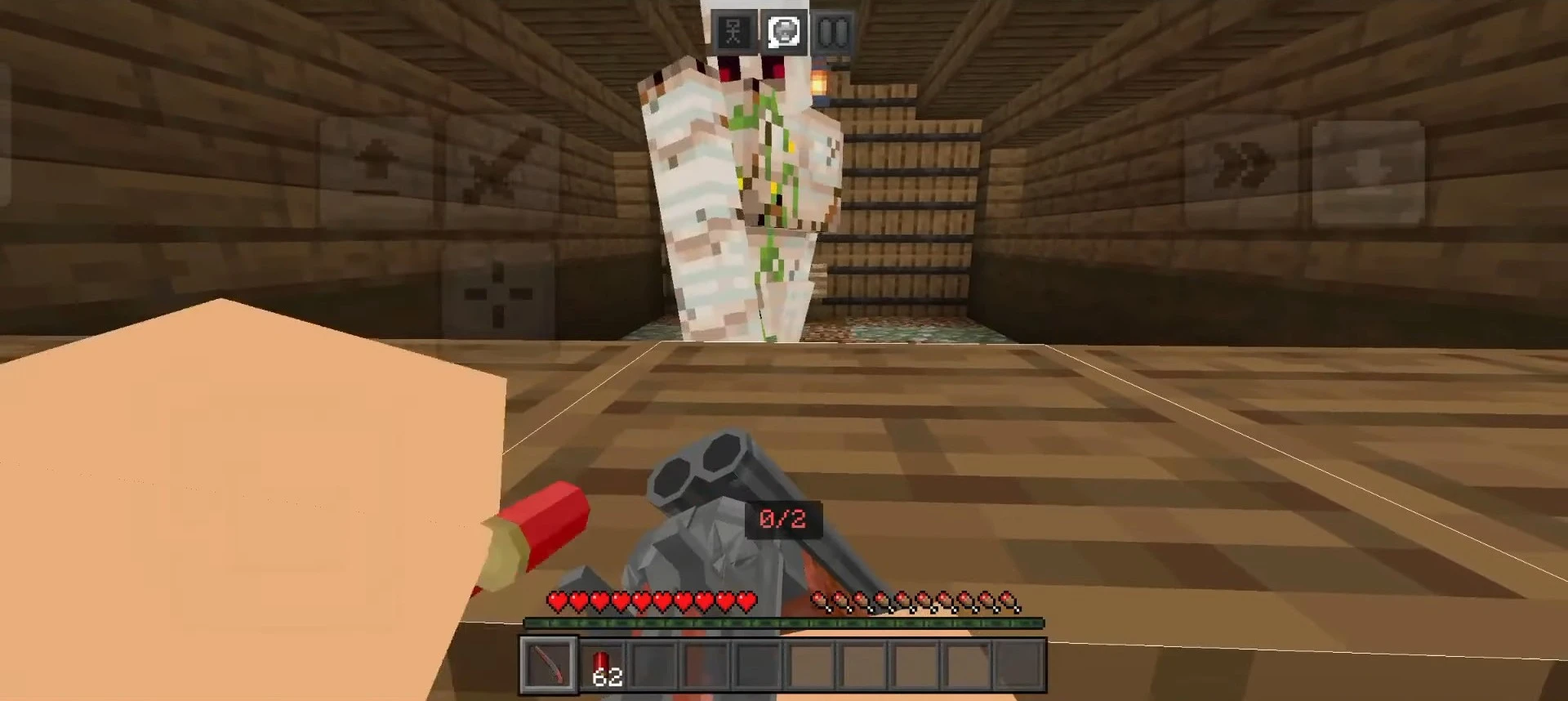 Blessed Guns Addon (26.x, 1.21) – MCPE/Bedrock 3D Survival Gun Mod — screenshot 2