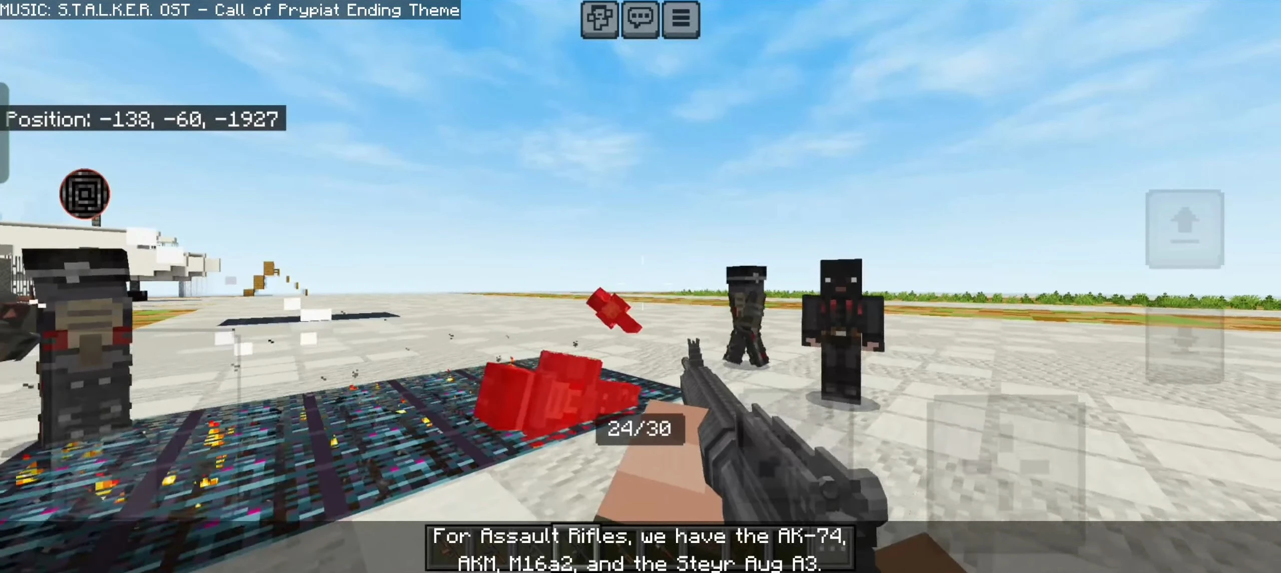 Blessed Guns Addon (26.x, 1.21) – MCPE/Bedrock 3D Survival Gun Mod — screenshot 7